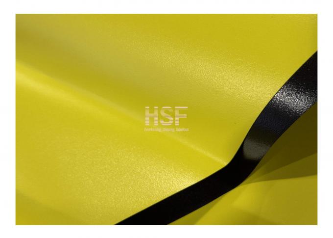 100μm Base Film 25μm Emboss Depth Yellow-Black Dual-Color CPP Film product sample